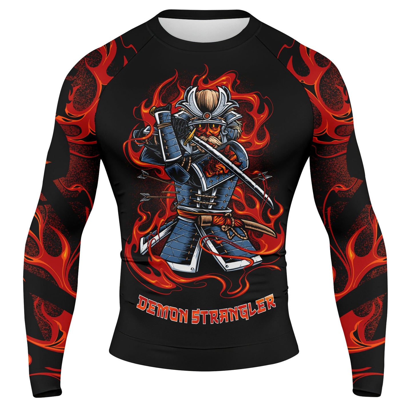 Samurai - Premium Sublimated Rashguard Kids Adults Unisex