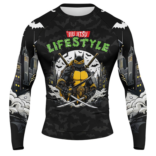 Turtle Batman - Premium Sublimated Rashguard Kids Adults Unisex