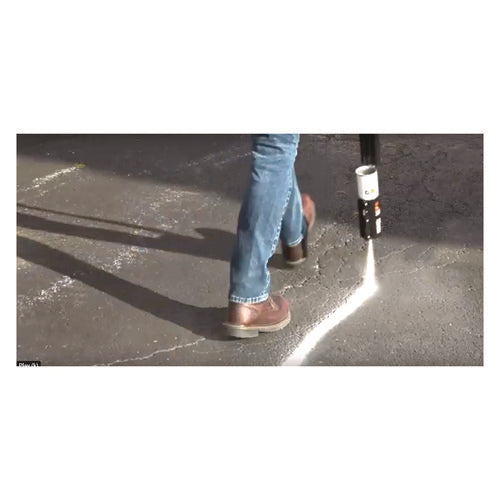 Industrial Choice M1800 System Water-Based Precision Line Marking Paint, Flat Safety Red, 17 oz Aerosol Can, 12/Carton