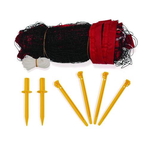 Deluxe Badminton Set, 20 ft Net with 4 Rackets, 2 Shuttlecocks