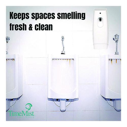 Classic Metered Aerosol Fragrance Dispenser, 3.75" x 3.25" x 9.5", White