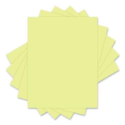 Deluxe Colored Paper, 20 lb Bond Weight, 8.5 x 11, Canary, 500 Sheets/Ream, 10 Reams/Carton