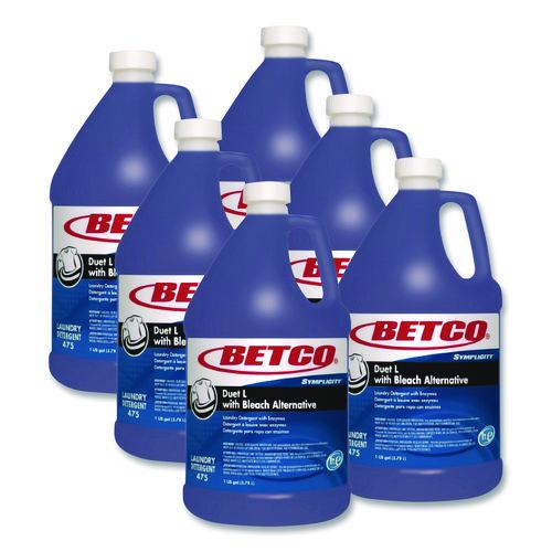 Symplicity Duet L Laundry Detergent, 1 gal, Fresh Scent, 4/Carton