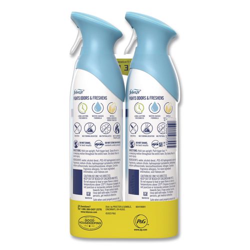 AIR, Linen and Sky, 8.8 oz Aerosol Spray, 2/Pack