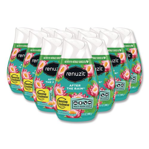 Adjustables Air Freshener, After the Rain Scent, 7 oz Solid, 12/Carton