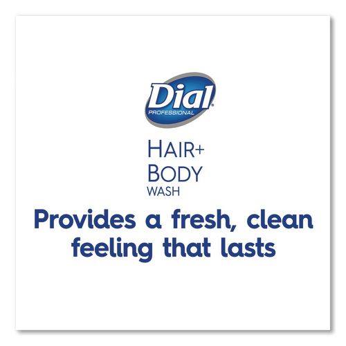 Hair + Body Wash, Neutral Scent, 1 gal, 4/Carton