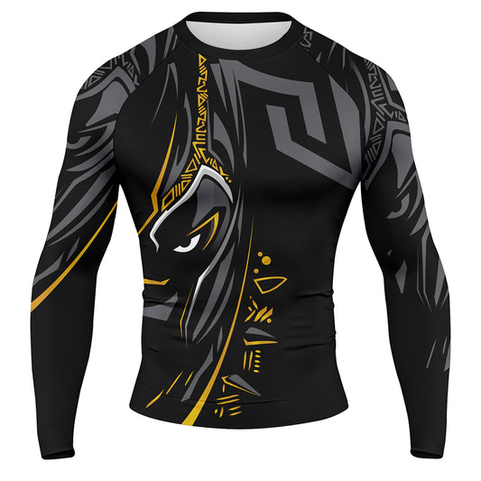 THE GOLD - Premium Sublimated Rashguard Kids Adults Unisex