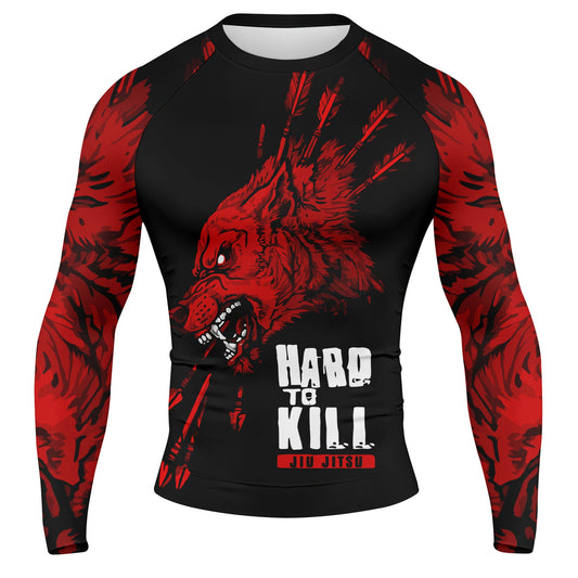 Hard Kill - Premium Sublimated Rashguard Kids Adults Unisex