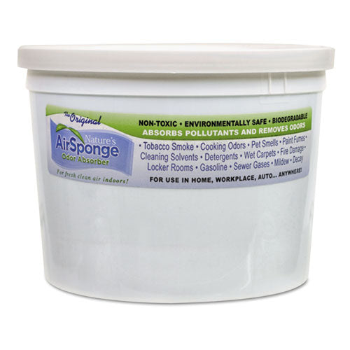 Sponge Odor Absorber, Neutral, 64 oz Tub, 4/Carton