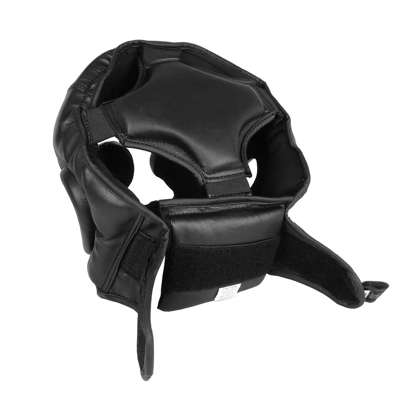 Black Vinyl Boxing Head Gear