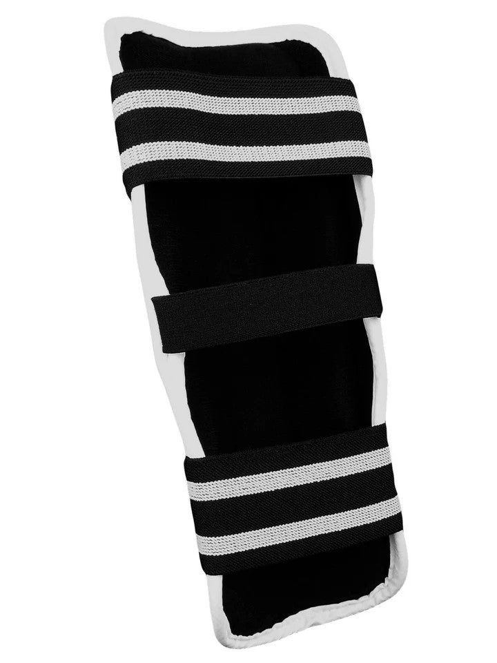 Shin Guard, TKD Vinyl, White