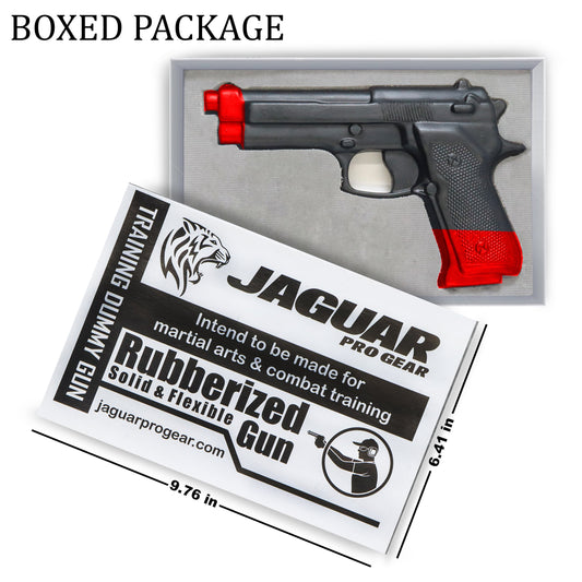 Jaguar PRO Gear - Flexible Hard Rubber Unbreakable Plastic Combat Training Replica DummyGun for Martial Arts & General Training