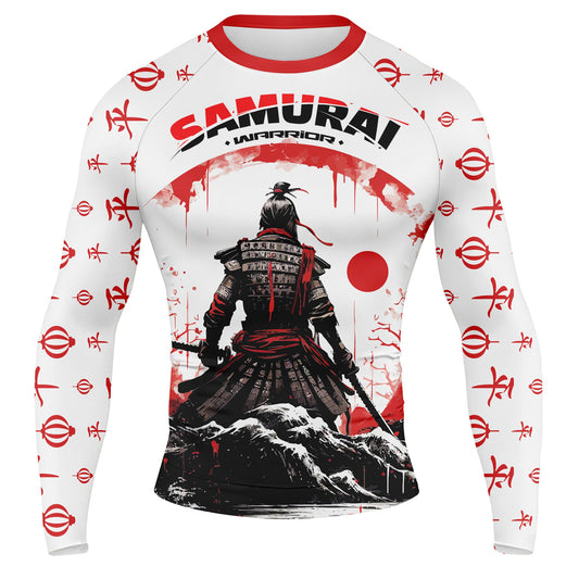 Samurai Warrior - Premium Sublimated Rashguard Kids Adults Unisex
