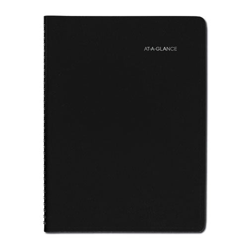 DayMinder Weekly Appointment Book, Vertical-Column Format, 11 x 8, Black Cover, 12-Month (Jan to Dec): 2026