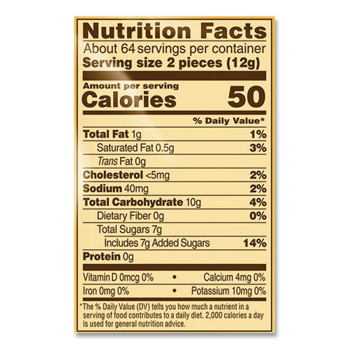 Hard Candies, Caramel, 27 oz Bag