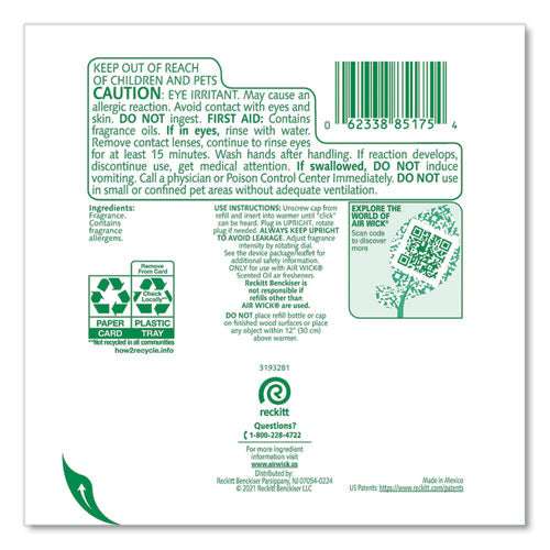 Scented Oil Twin Refill, Hawai'i Exotic Papaya/Hibiscus Flower, 0.67 oz