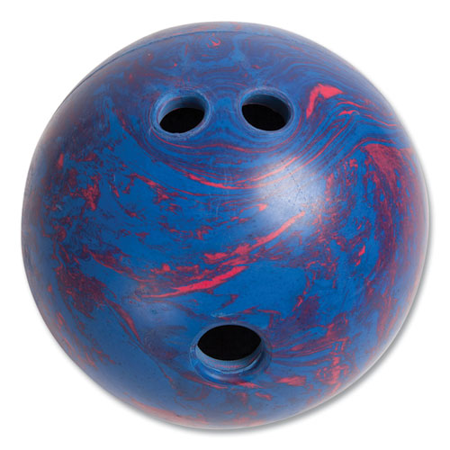 Bowling Set, Plastic/Rubber, White, 10 Bowling Pins, 1 Bowling Ball