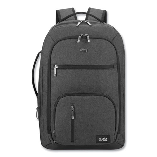 Grand Travel TSA Backpack, 17.3", 11.88 x 7 x 19, Dark Gray