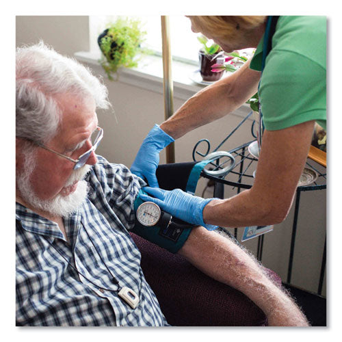 Nitrile Exam Gloves, Powder-Free, X-Large, 3 mil Thick, 9.5" Long, Light Blue, 100/Box, 10 Boxes/Carton