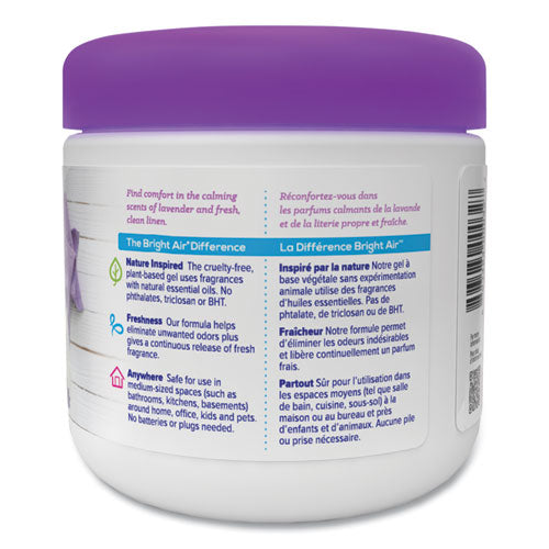 Super Odor Eliminator, Lavender and Fresh Linen, Purple, 14 oz Jar