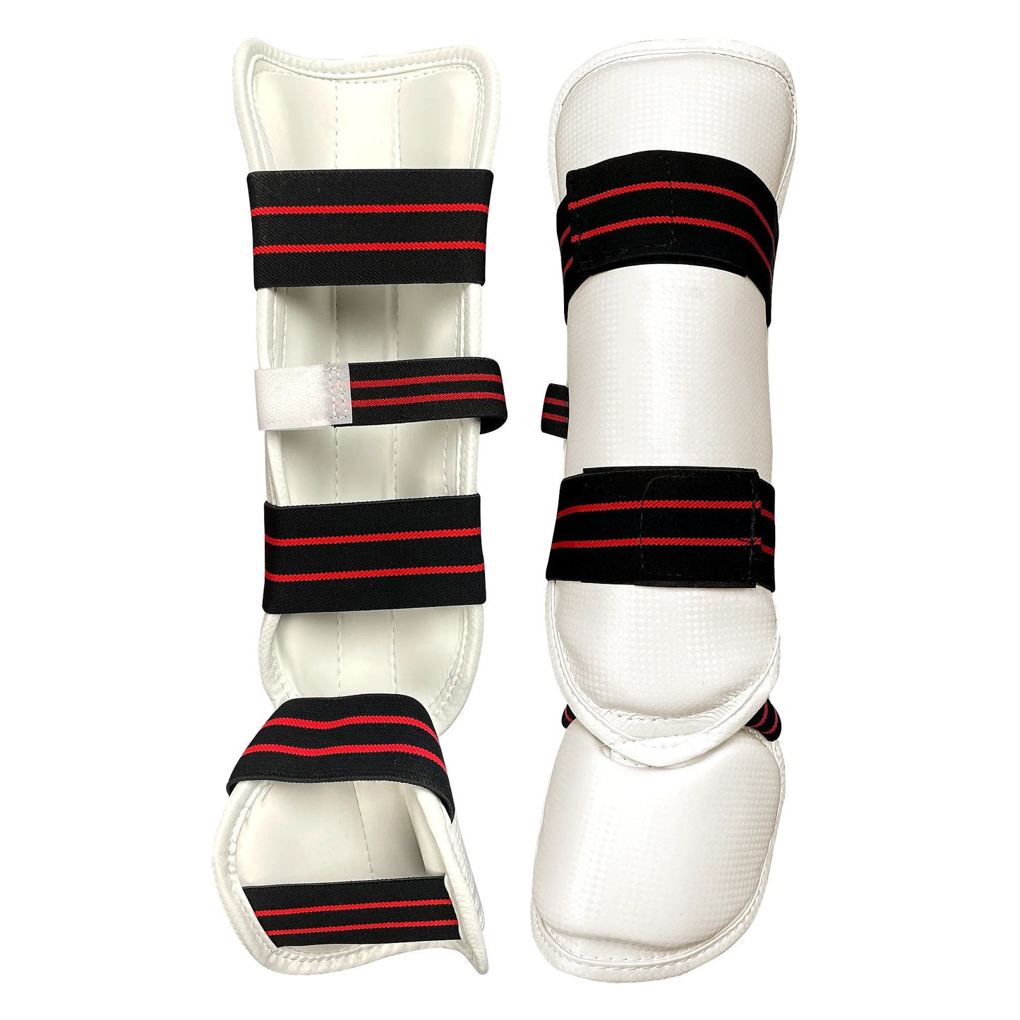 Shin & Instep Guard, Vinyl, Off White (Beige)