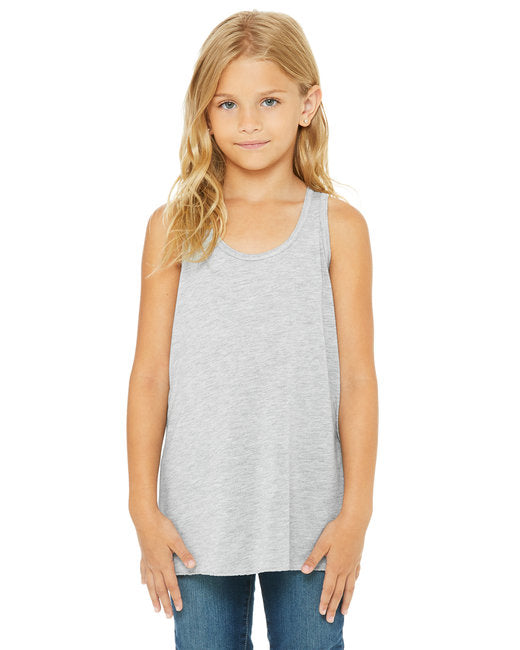 B8800Y Bella + Canvas Youth Flowy Racerback Tank