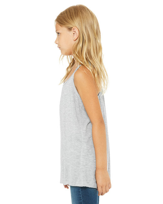 B8800Y Bella + Canvas Youth Flowy Racerback Tank
