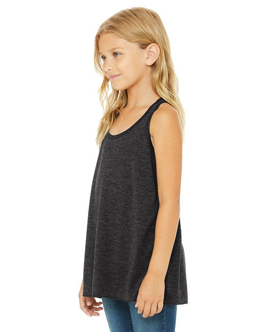 B8800Y Bella + Canvas Youth Flowy Racerback Tank
