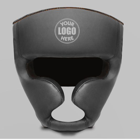 Custom Name & Logo - Pro Training Head Guard For Boxing MMA Muay Thai Karate