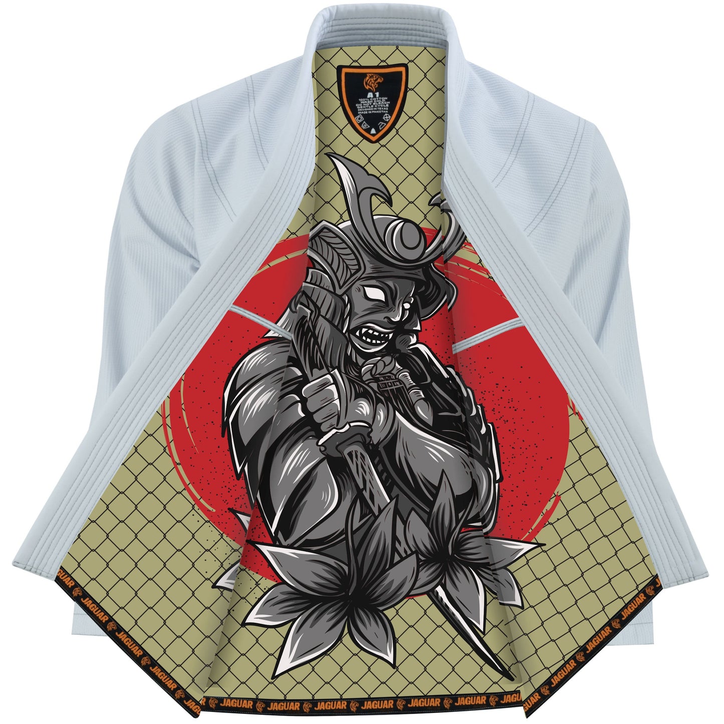 Jaguar Pro Gear – Samurai Armor Inner Sublimated - Pro Brazilian Jiu Jitsu BJJ Kimono Gi Uniform Unisex Pure Cotton