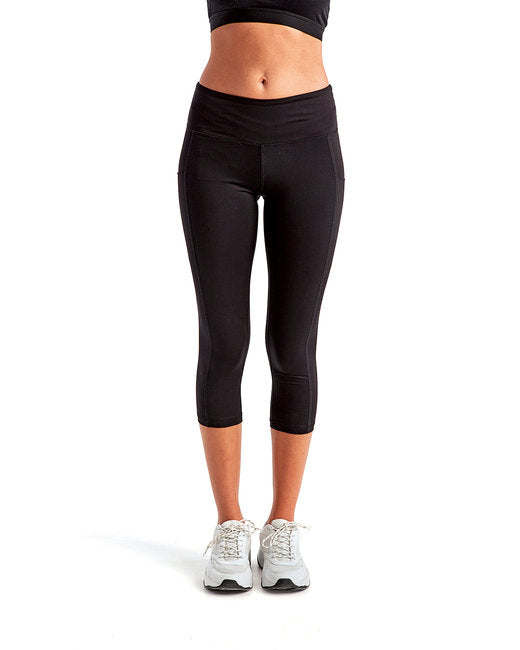 TD533 TriDri Ladies' Three-Quarter Performance Leggings