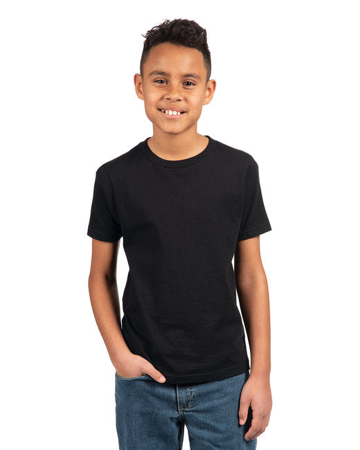 3310 Next Level Apparel Youth Boys’ Cotton Crew