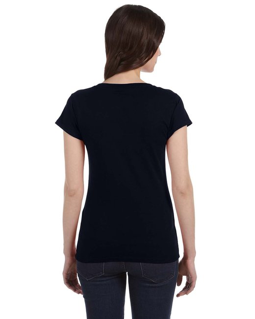 G64VL Gildan Ladies' SoftStyle® Fitted V-Neck T-Shirt