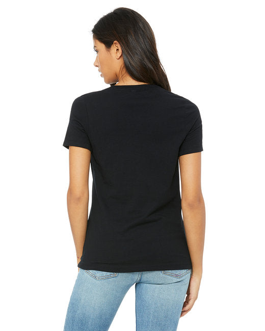 6405 Bella + Canvas Ladies' Relaxed Jersey V-Neck T-Shirt