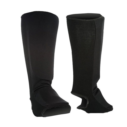 Cloth Shin Instep Guards – Black (#2641)