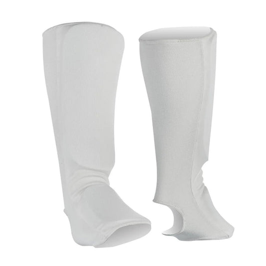Cloth Shin Instep Guards – White (#2640)