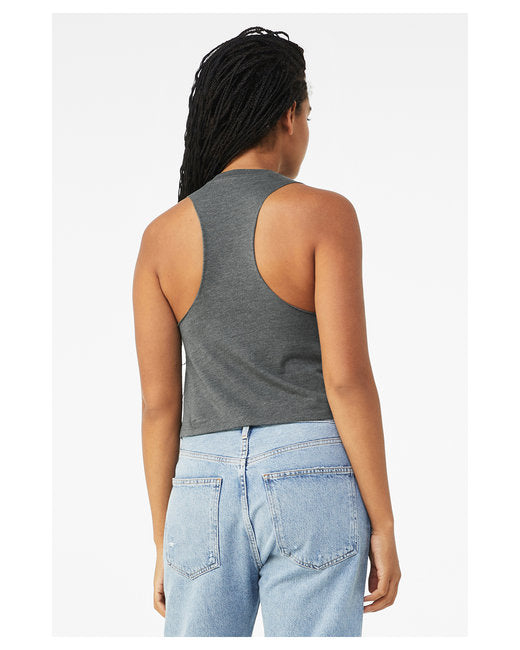 6682 Bella + Canvas Ladies' Racerback Cropped Tank