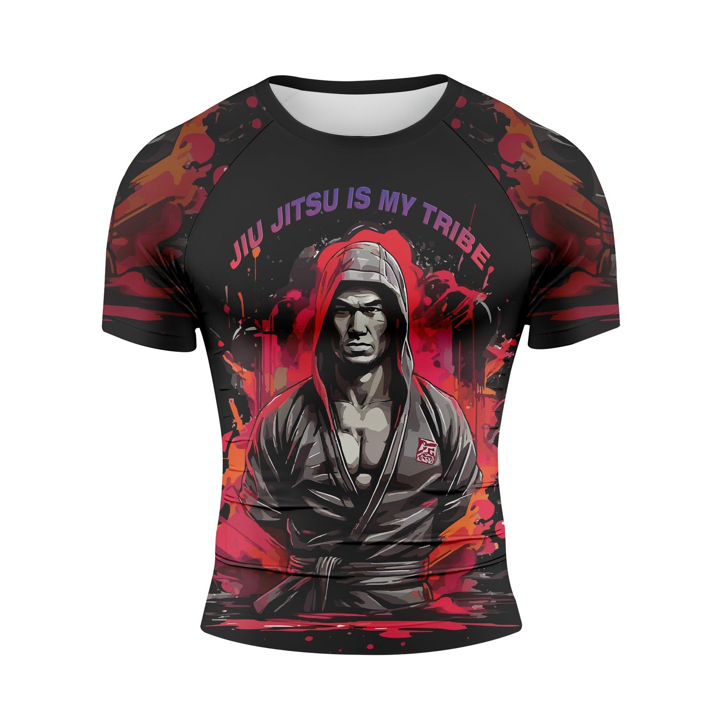 Jiujitsu Is My Tribe - Premium Sublimated Rashguard Kids Adults Unisex