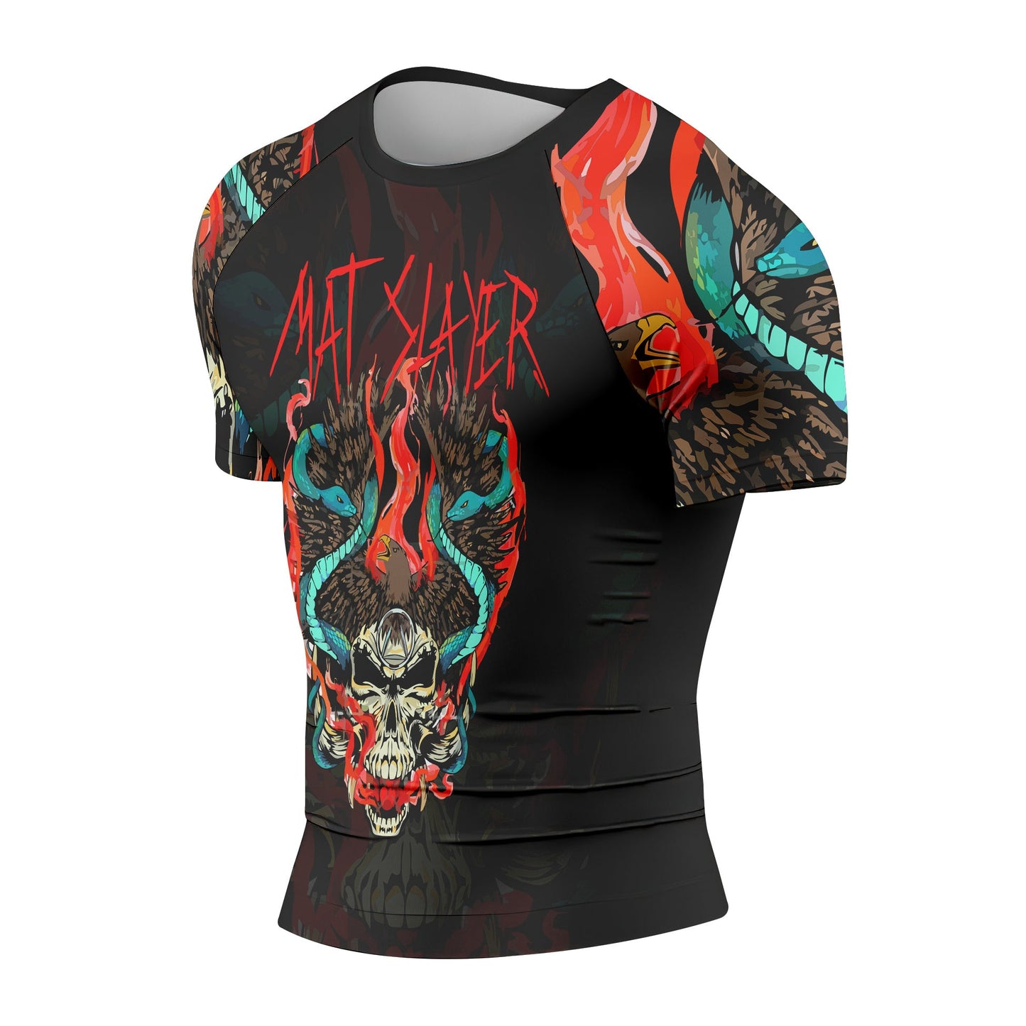 Mat Slayer - Premium Sublimated Rashguard Kids Adults Unisex
