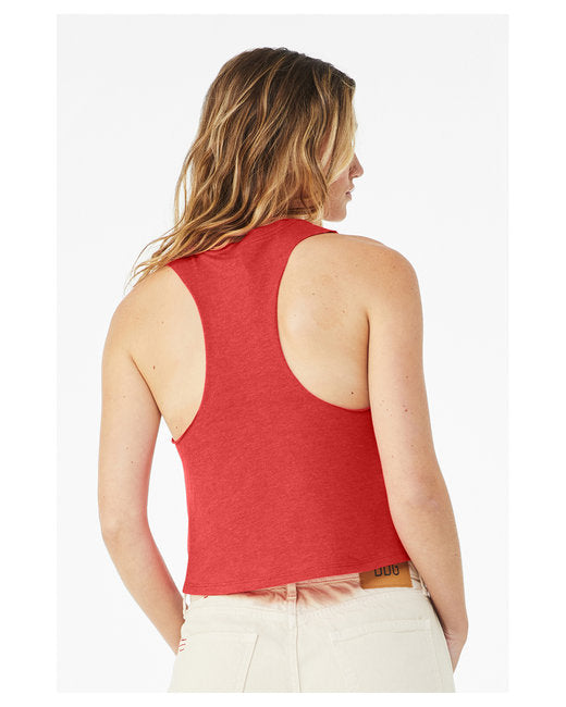 6682 Bella + Canvas Ladies' Racerback Cropped Tank