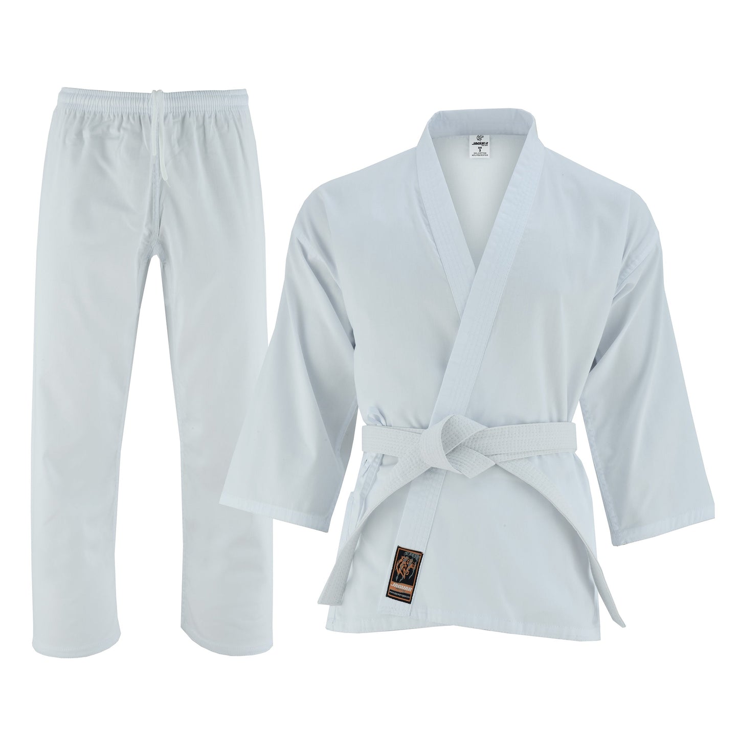 Elite Middle Weight Karate Uniform 10oz WKF Compliant - Kids Adults Karate Gi - (Belt Included)