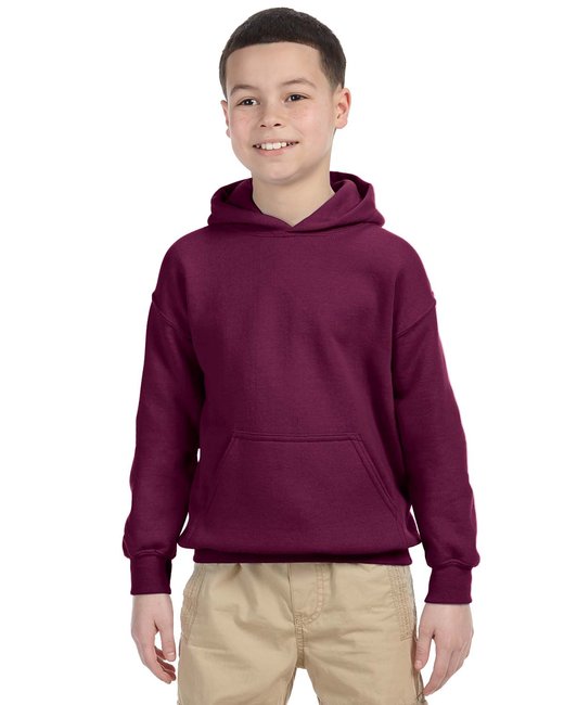 G185B Gildan Youth Heavy Blend™ Hooded Sweatshirt