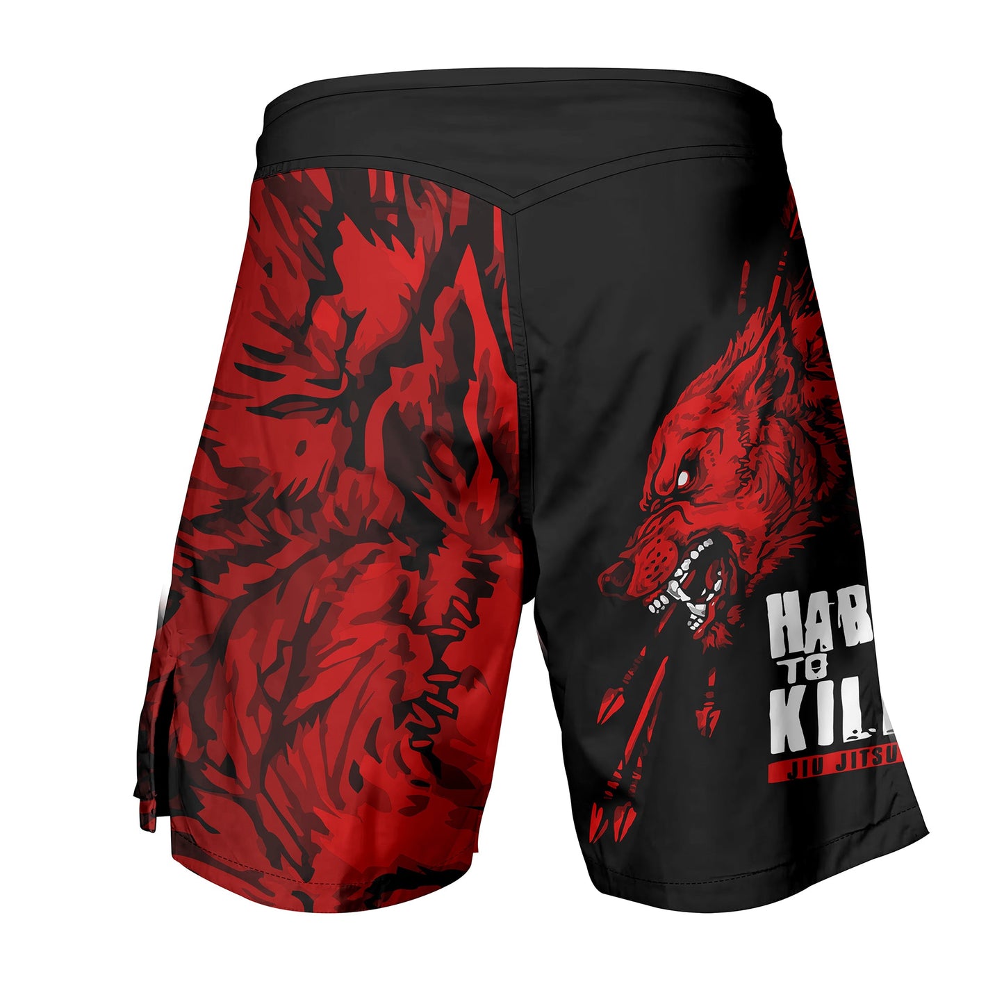 Hard Kill - Premium Sublimated MMA & BJJ Short For Mixed Martial Arts Boxing Muay Thai Training & Fight