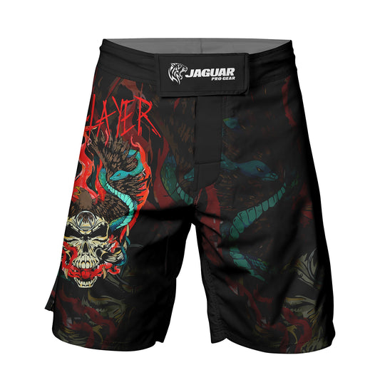 Mat Slayer - Premium Sublimated MMA & BJJ Short For Mixed Martial Arts Boxing Muay Thai Training & Fight