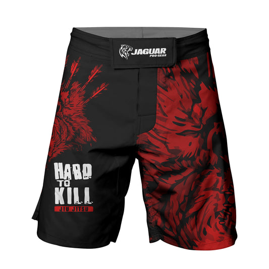 Hard Kill - Premium Sublimated MMA & BJJ Short For Mixed Martial Arts Boxing Muay Thai Training & Fight