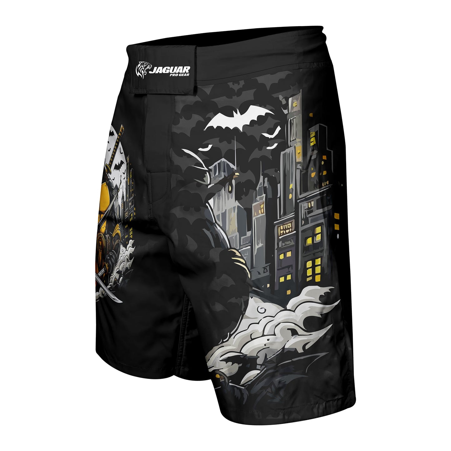 Turtle Batman - Premium Sublimated MMA & BJJ Short For Mixed Martial Arts Boxing Muay Thai Training & Fight