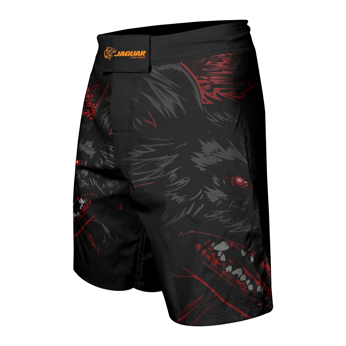 The Wolf - Premium Sublimated MMA & BJJ Short For Mixed Martial Arts Boxing Muay Thai Training & Fight