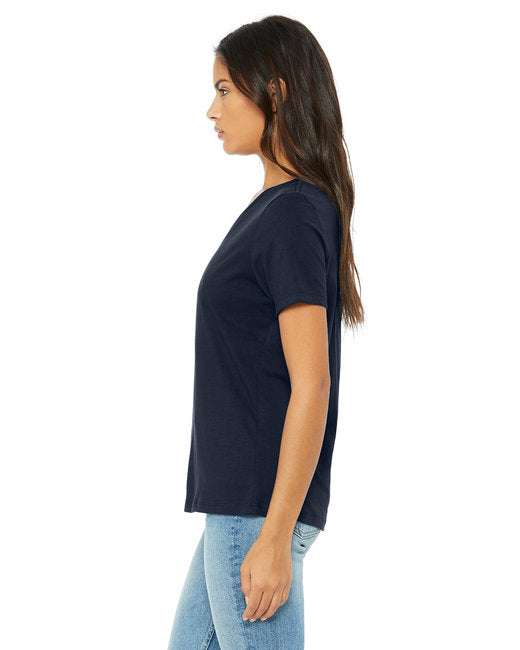 6405 Bella + Canvas Ladies' Relaxed Jersey V-Neck T-Shirt
