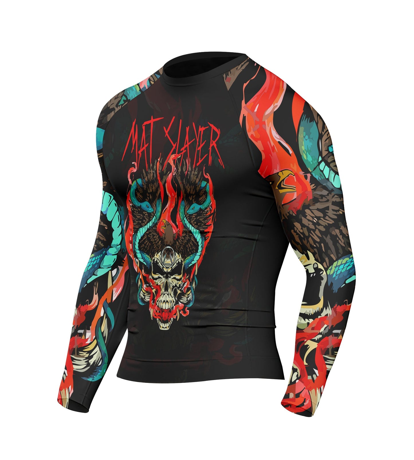 Mat Slayer - Premium Sublimated Rashguard Kids Adults Unisex