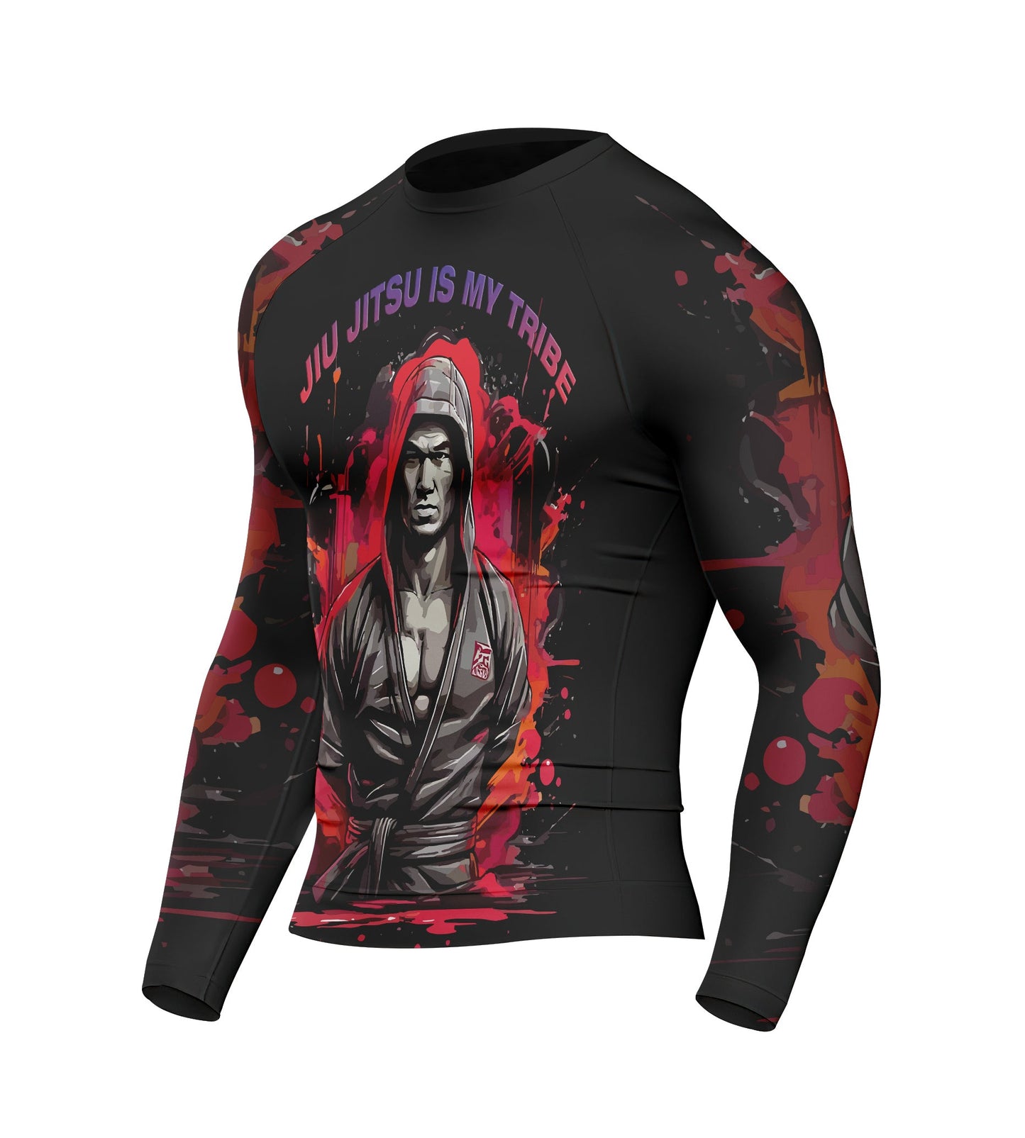 Jiujitsu Is My Tribe - Premium Sublimated Rashguard Kids Adults Unisex